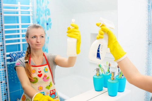 Professional upholstery cleaning service for a sofa in a Balham home