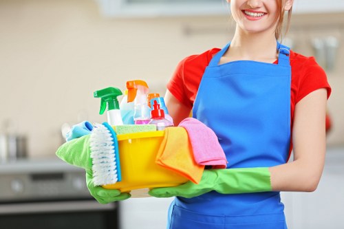 Carpet cleaning quote discussion in a Balham home setting
