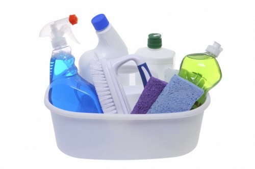Professional stain assessment and cleaning process in a Balham property
