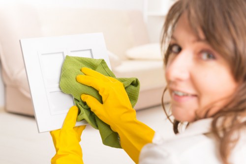 Shared entrance and lobby cleaning service in Balham